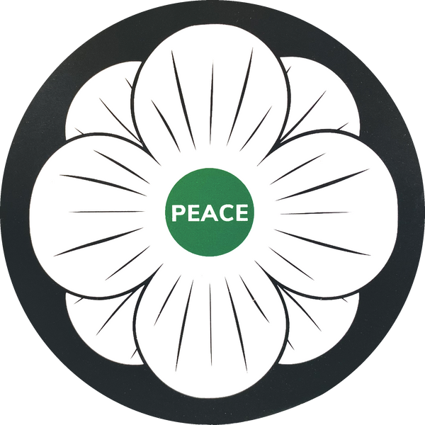 White Poppy Sticker