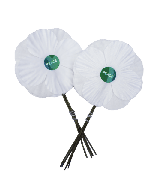 White Poppies 25 Pack (previous design)